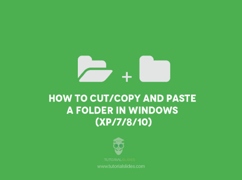 Copy and Paste a Folder in Windows