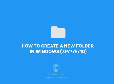 How to Create a New Folder in Windows