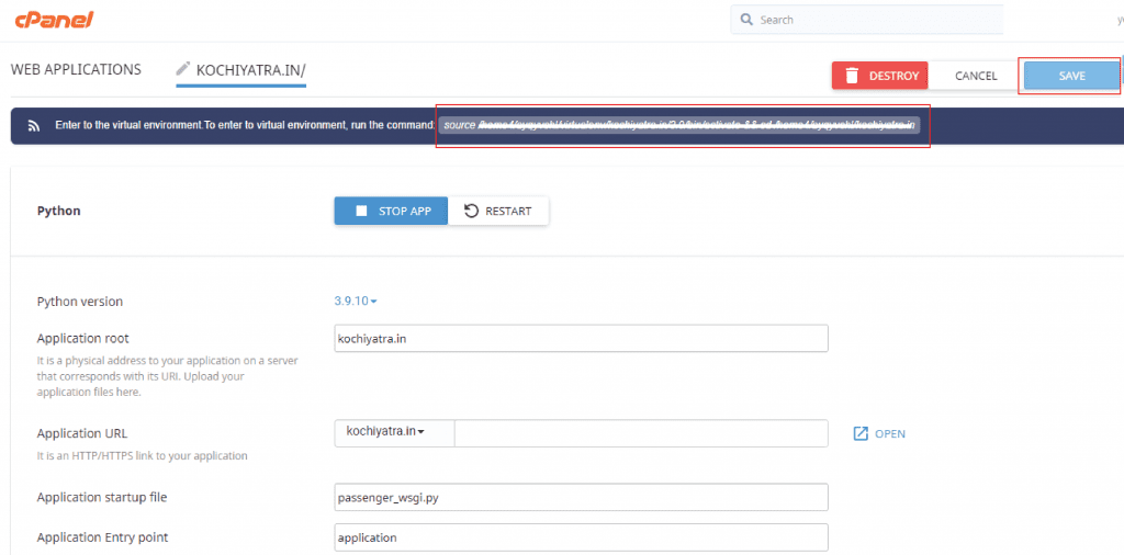 How to Host Flask Application on cpanel? Tutorialslides