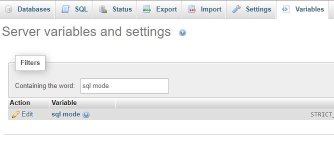 How to troubleshoot #1227 Error in phpMyAdmin: Access Denied for Changing sql_mode Variable without SUPER or SYSTEM_VARIABLES_ADMIN Privileges? – Cloudpanel